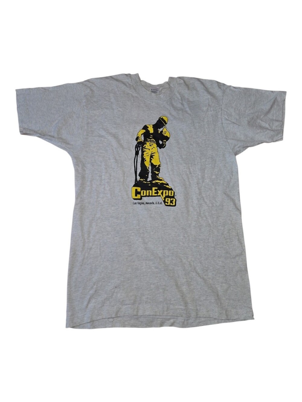 Vintage Gray Single Stitch ConExpo T-Shirt Size L